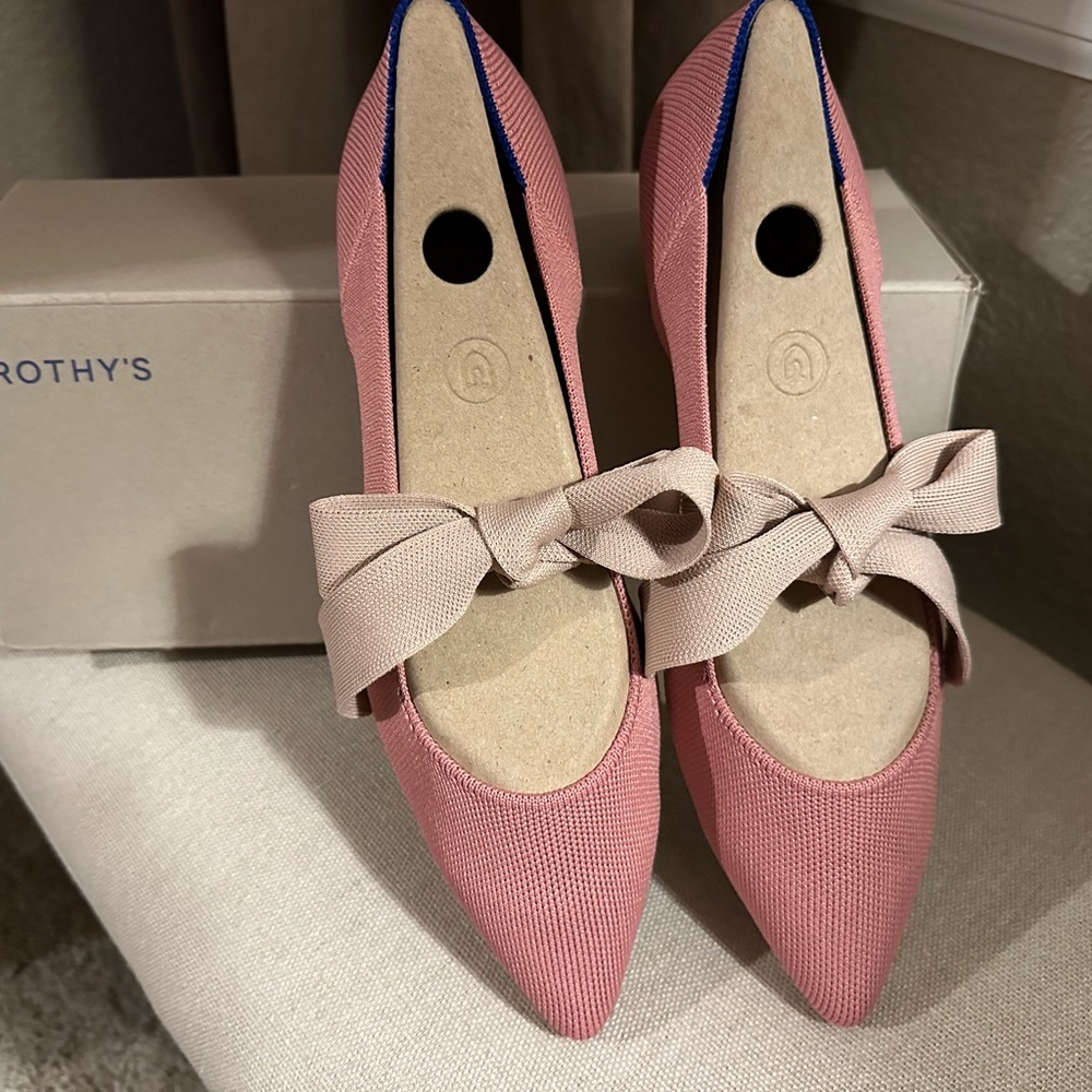 Brand new Rothy’s size 10.5 women’s flats, still in box!